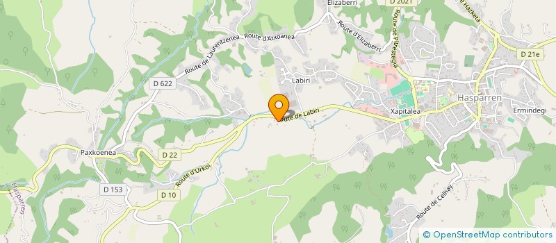 localisation de l'entreprise LAU-TEILATU à HASPARREN