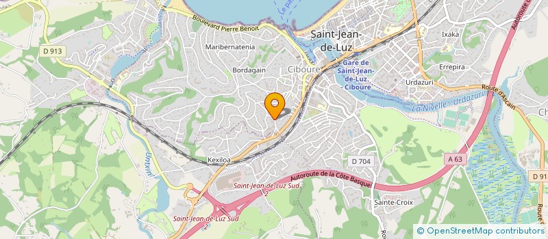 localisation de l'entreprise LAUAK  CIBOURE