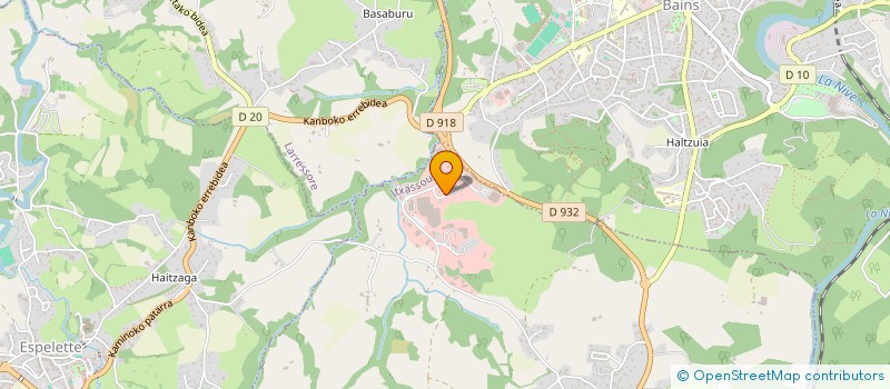 localisation de l'entreprise LAUAK à ITXASSOU