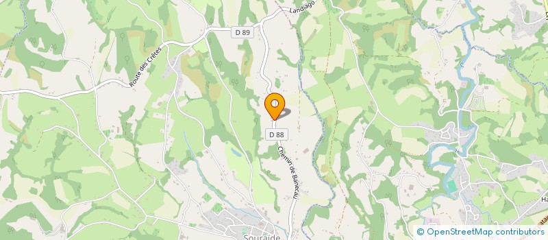 localisation de l'entreprise LAUAK à SOURAIDE