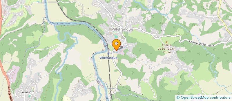 localisation de l'entreprise LAUAK BAT à VILLEFRANQUE