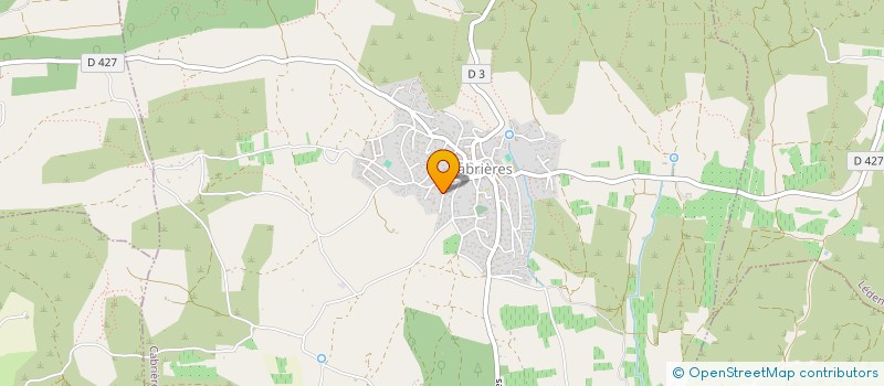 localisation de l'entreprise LAUBE  SAINT-CYPRIEN