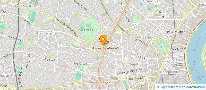 localisation de l'entreprise LAUBEAN à BORDEAUX