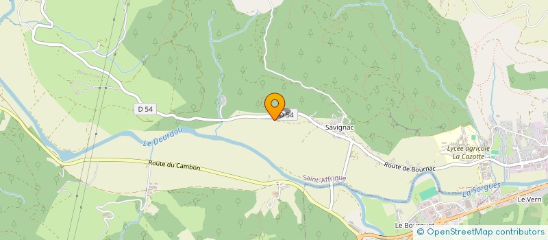 localisation de l'entreprise LAUBEC  SAINT-AFFRIQUE