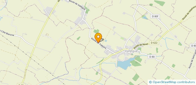 localisation de l'entreprise LAUBEL S' PACE  VALLEGUE