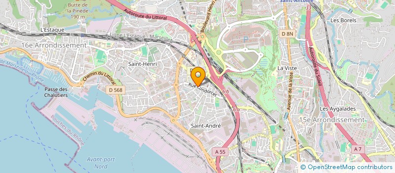 localisation de l'entreprise LAUBEN à MARSEILLE