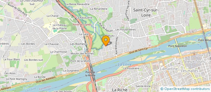 localisation de l'entreprise LAUBERNAUD  SAINT-CYR-SUR-LOIRE