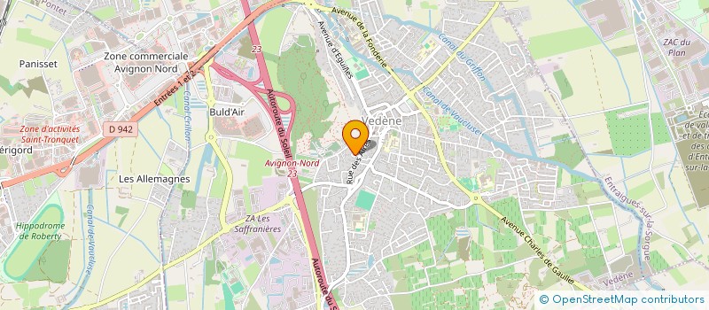 localisation de l'entreprise LAUBRI DE LIOUX  VEDENE