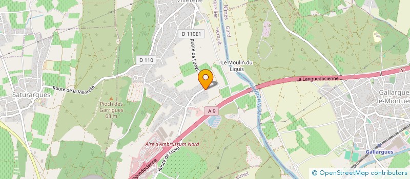 localisation de l'entreprise LAUCABEC  VILLETELLE