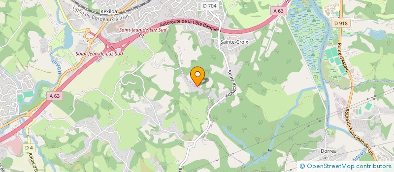 localisation de l'entreprise LAUCAR CLEMENCEAU  CIBOURE