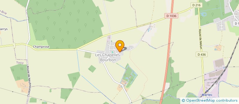 localisation de l'entreprise LAUCARENZO  LES CHAPELLES-BOURBON