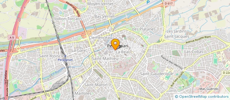 localisation de l'entreprise LAUCATAU  PERPIGNAN