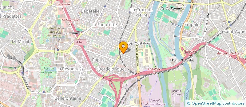 localisation de l'entreprise LAUCE à TOULOUSE
