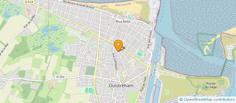 localisation de l'entreprise LAUCEA  OUISTREHAM