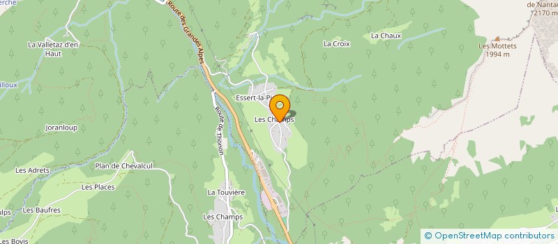 localisation de l'entreprise LAUCEANIE  SAINT-JEAN-D'AULPS