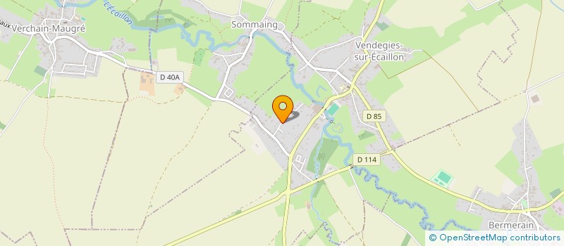 localisation de l'entreprise LAUCEJOU  VENDEGIES-SUR-ECAILLON