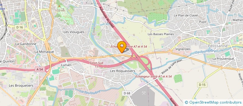 localisation de l'entreprise LAUCHA  SALON-DE-PROVENCE