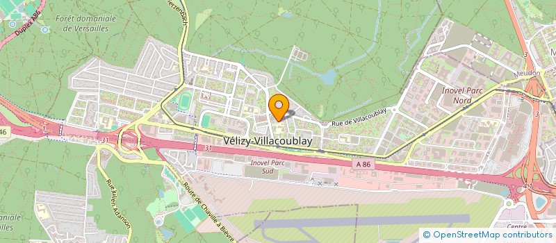 localisation de l'entreprise LAUCHRIS à VELIZY VILLACOUBLAY