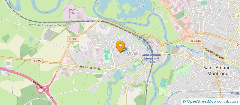 localisation de l'entreprise LAUCHRIS  ORVAL