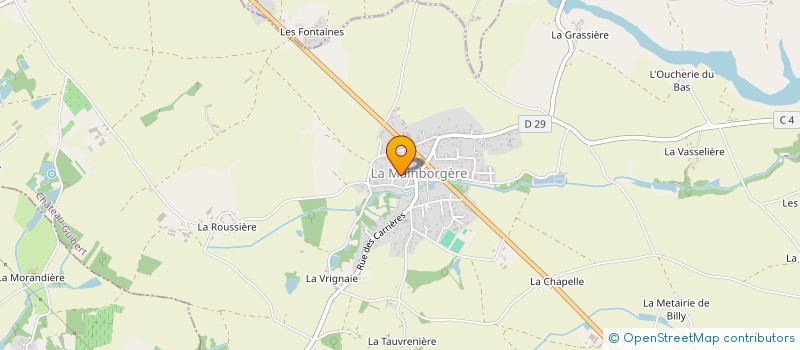 localisation de l'entreprise LAUCLA  CHATEAU-GUIBERT