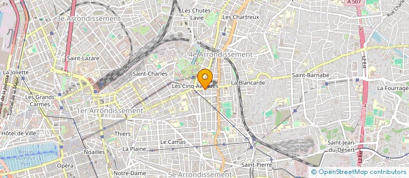 localisation de l'entreprise LAUCLA PRESSING à MARSEILLE