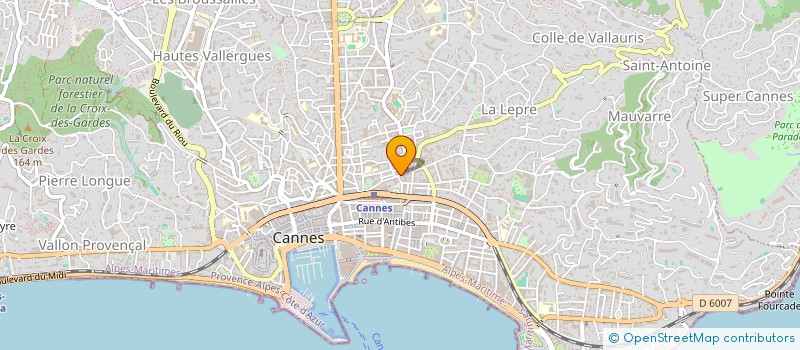 localisation de l'entreprise LAUCLAIRE à CANNES