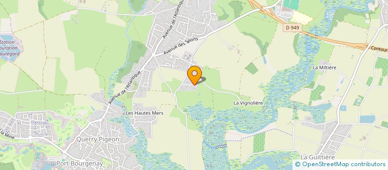 localisation de l'entreprise LAUCOIN INVEST  TALMONT-SAINT-HILAIRE