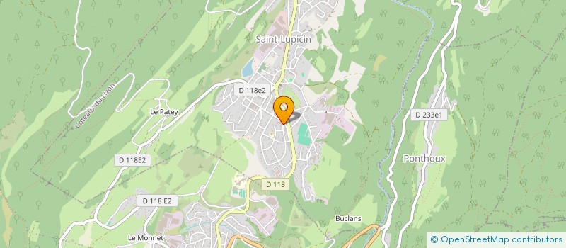 localisation de l'entreprise LAUCONNE EN SCENE  COTEAUX DU LIZON