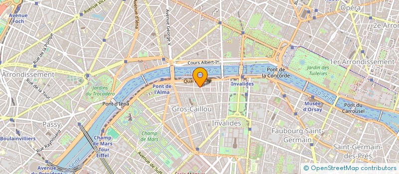 localisation de l'entreprise LAUCUST  PARIS