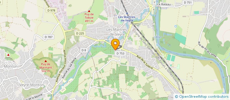 localisation de l'entreprise LAUDA VALLE DE SANTA MARIA  LES MARTRES-DE-VEYRE