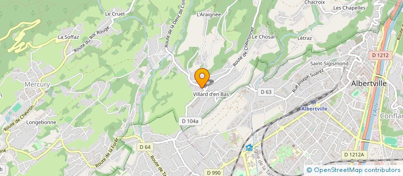 localisation de l'entreprise LAUDAGRA  MERCURY