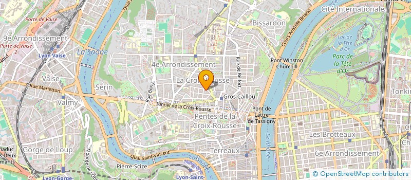 localisation de l'entreprise LAUDAMUS  LYON