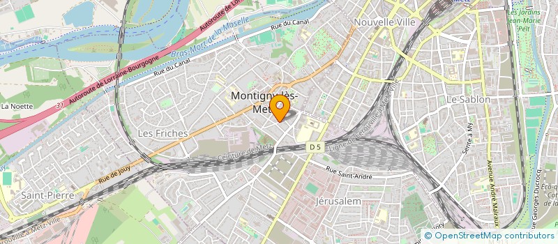 localisation de l'entreprise LAUDATO SI à MONTIGNY-LES-METZ