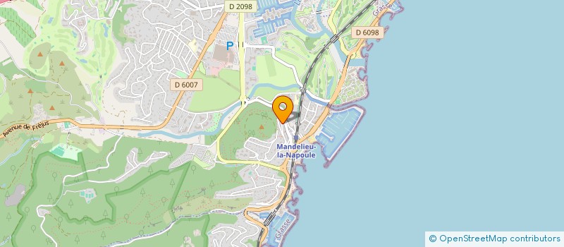 localisation de l'entreprise LAUDAVISARA à MANDELIEU-LA-NAPOULE