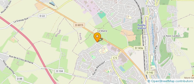 localisation de l'entreprise LAUDAXA  BARENTIN