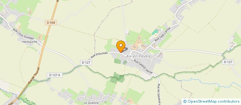 localisation de l'entreprise LAUDE AGENCEMENT  AIX-EN-PEVELE