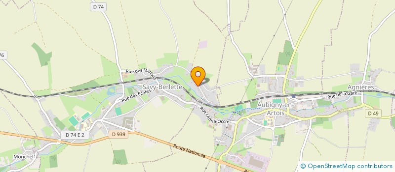 localisation de l'entreprise LAUDEJEA21  SAVY-BERLETTE