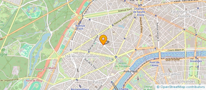 localisation de l'entreprise LAUDERDALE  PARIS