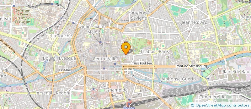 localisation de l'entreprise LAUDET CONSEIL à RENNES