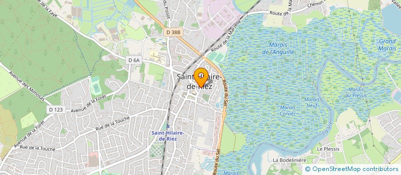 localisation de l'entreprise LAUDICE à NOTRE-DAME-DE-RIEZ