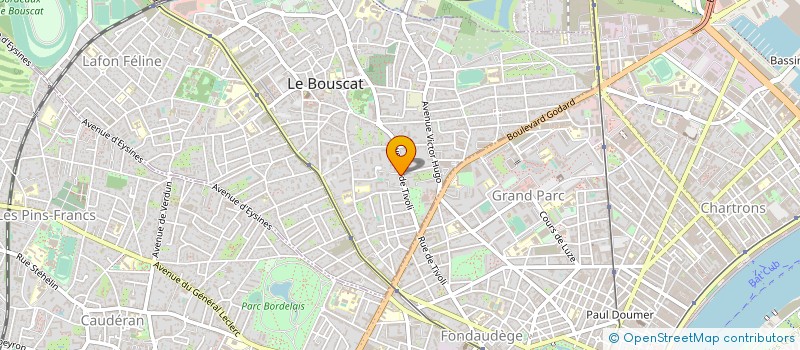 localisation de l'entreprise LAUDID  LE BOUSCAT