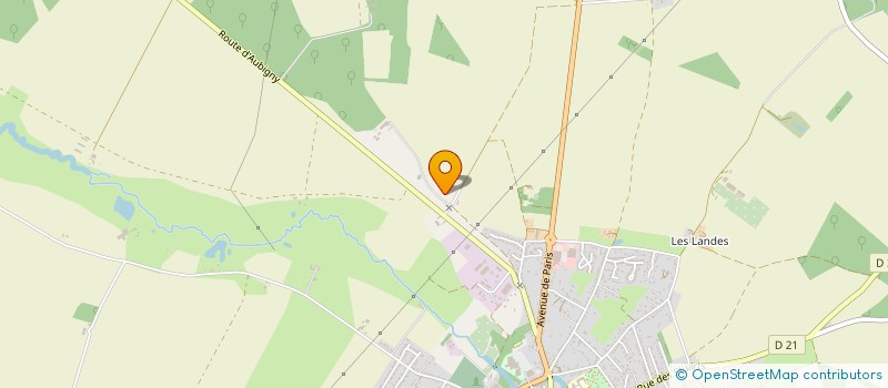 localisation de l'entreprise LAUDIER à AUBIGNY-SUR-NERE