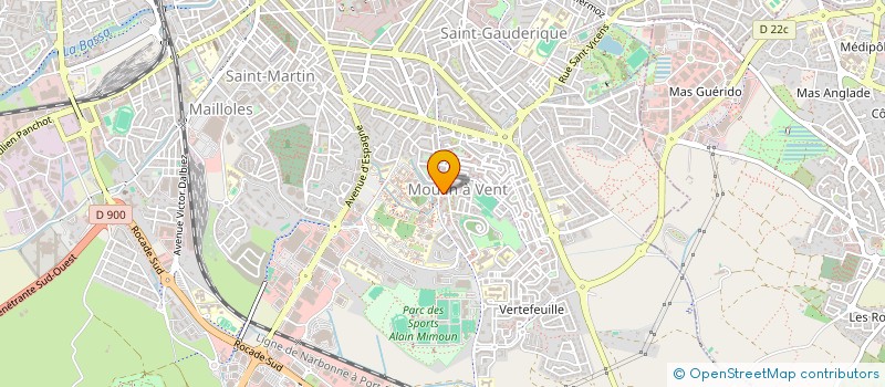 localisation de l'entreprise LAUDILO à PERPIGNAN