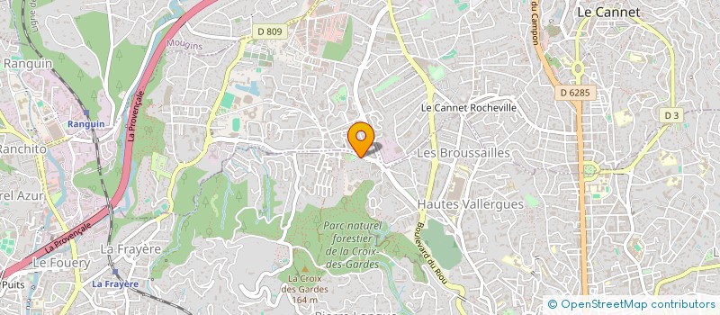 localisation de l'entreprise LAUDRIN CONSEILS  CANNES