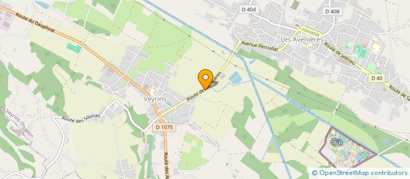 localisation de l'entreprise LAUDYMAV à LES AVENIERES VEYRINS-THUELLIN