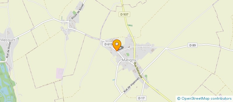 localisation de l'entreprise LAUDYS  MATIGNY