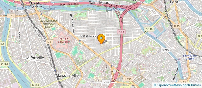 localisation de l'entreprise LAUEVE  MAISONS ALFORT