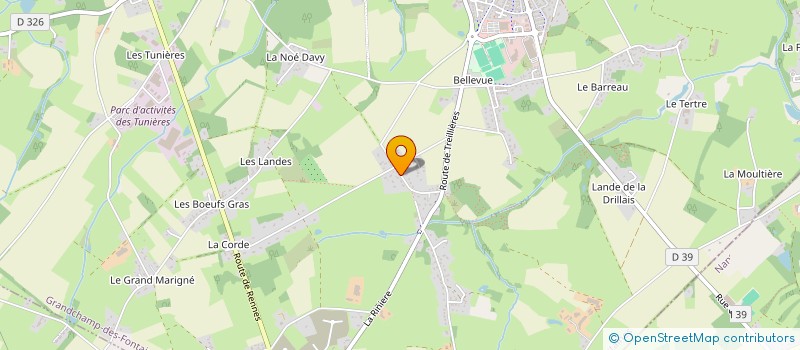 localisation de l'entreprise LAUFAMANEL  GRANDCHAMP-DES-FONTAINES