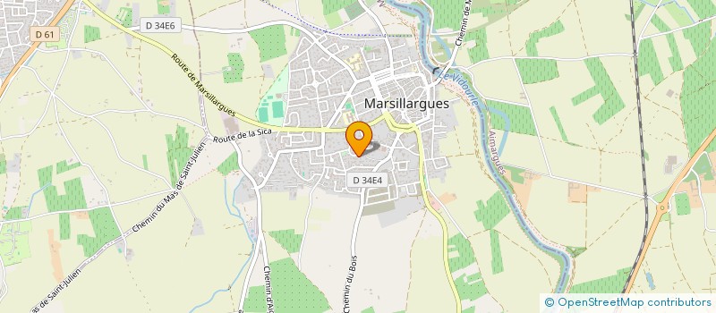 localisation de l'entreprise LAUFAY  MARSILLARGUES