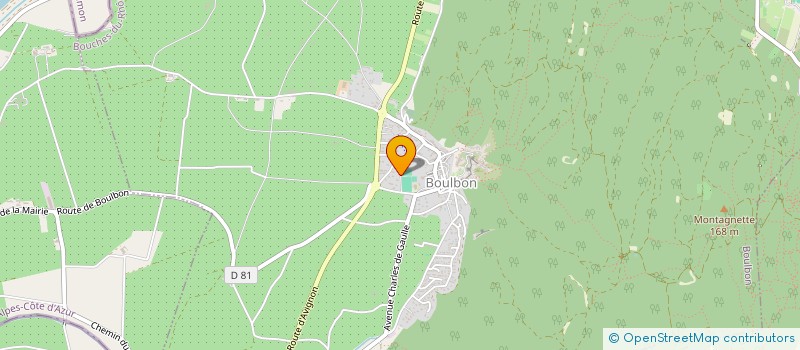 localisation de l'entreprise LAUFLO  BOULBON